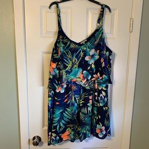 Floral dress 3X